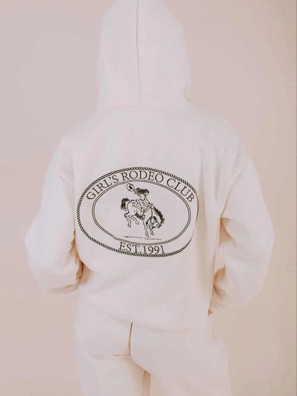 GIRL'S RODEO CLUB HOODIE - Size Medium - Great Condition! One Loved Babe